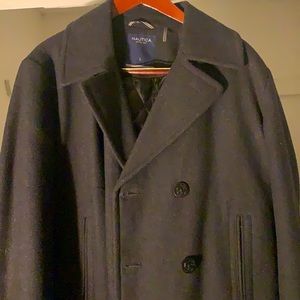 Men’s Charcoal pea coat